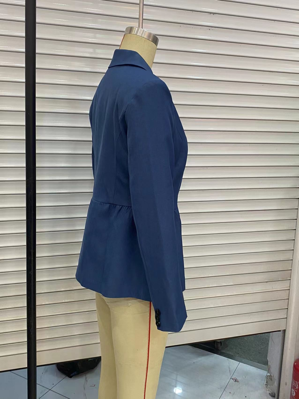 Autumn Winter Personalized Blazer Blue Blazer