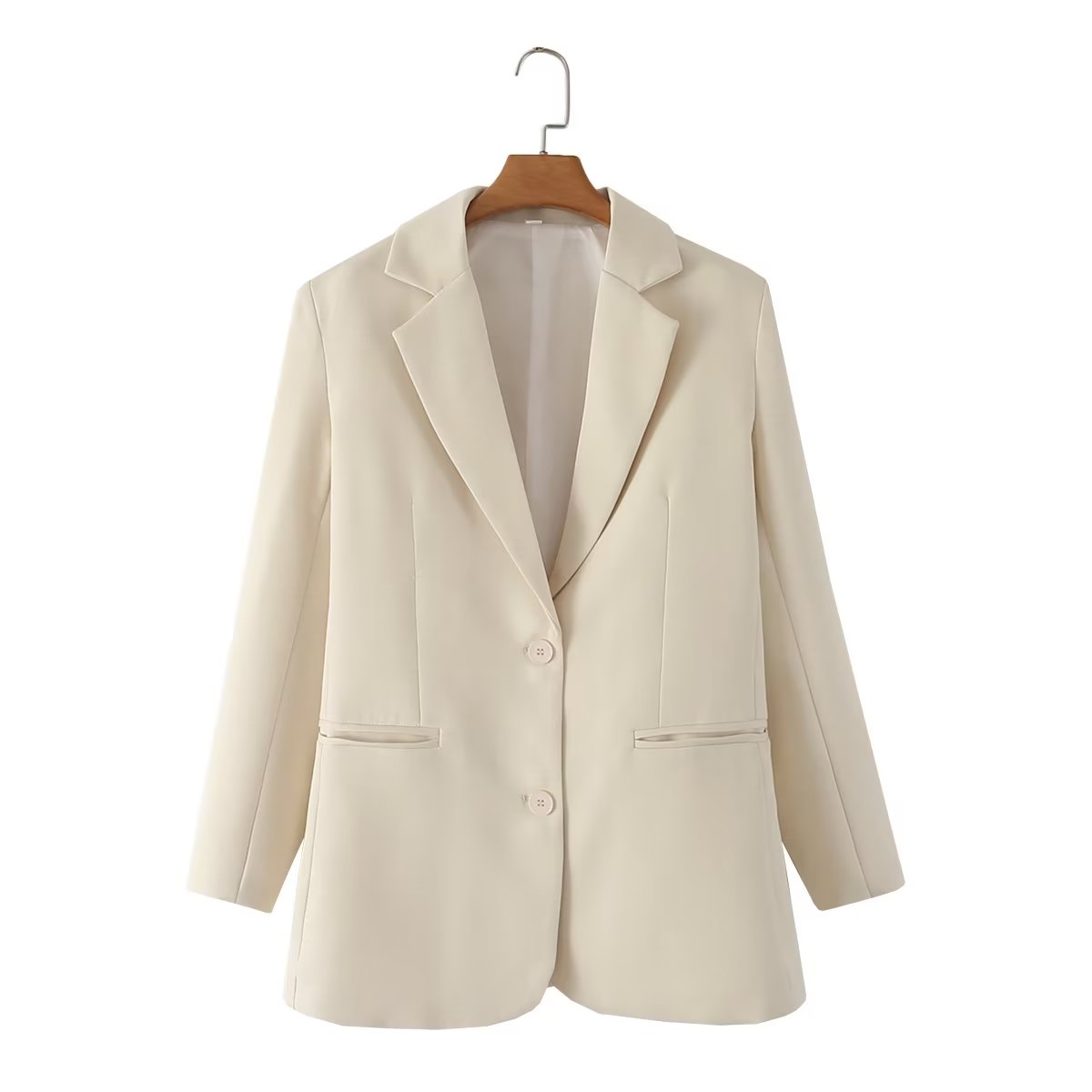Women Autumn Loose Slimming French Straight Blazer