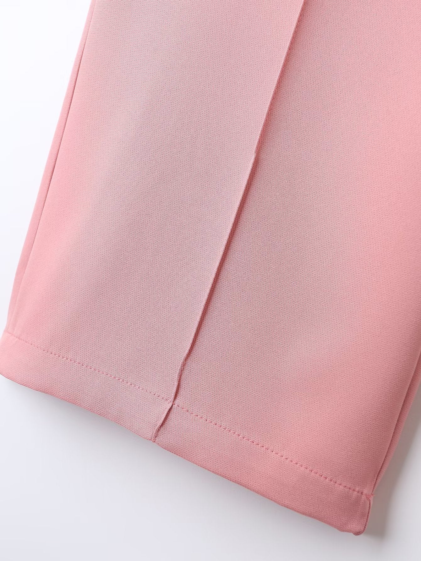 Spring Summer Women Solid Color Work Pant