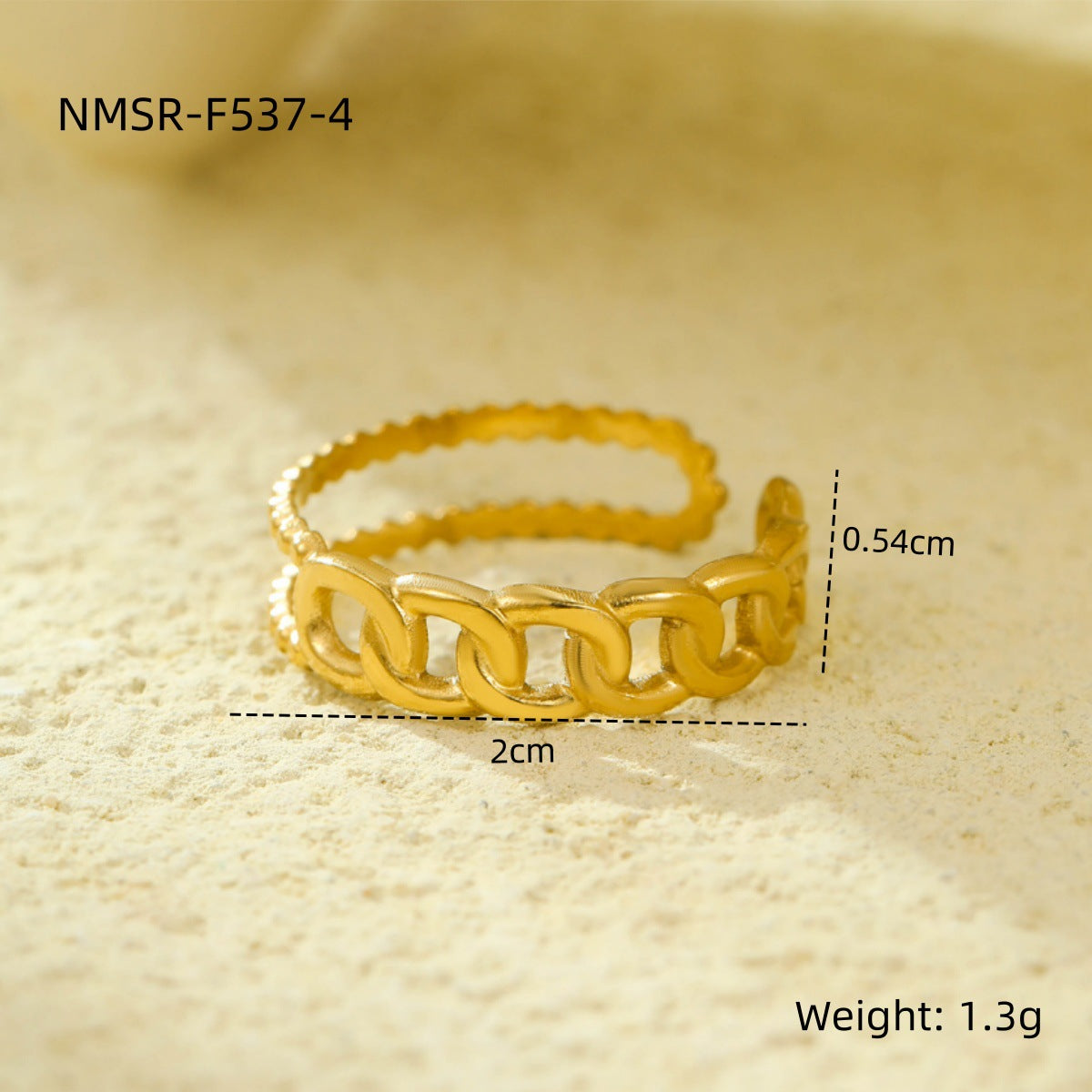 Stainless Steel Open Ring Multi Layer Geometric Abstract Hollow Out Cutout All Match Earrings Accessories l