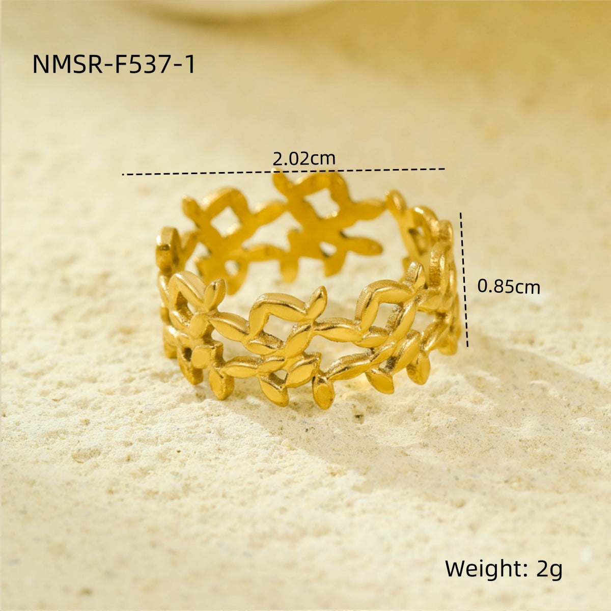 Stainless Steel Open Ring Multi Layer Geometric Abstract Hollow Out Cutout All Match Earrings Accessories l