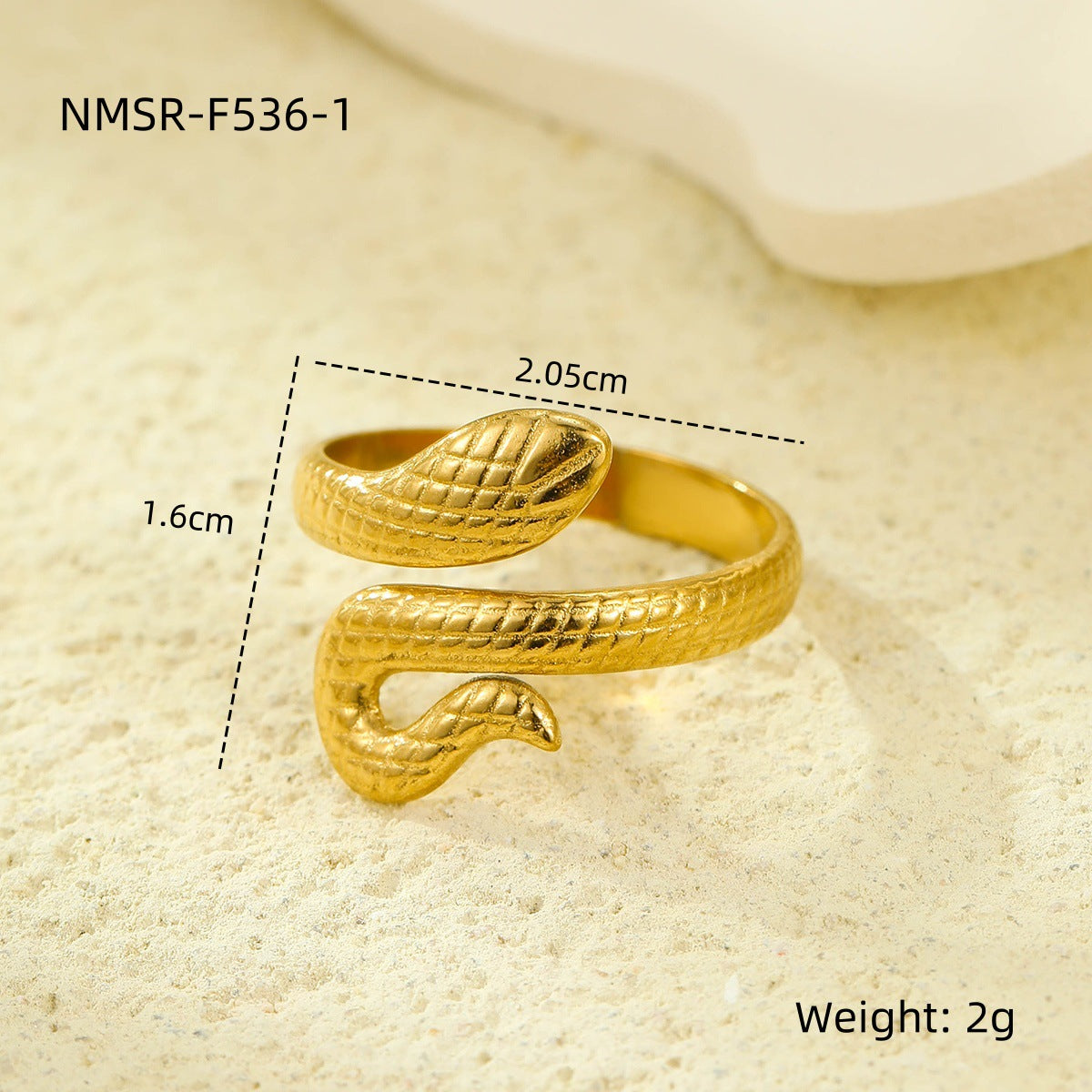 Stainless Steel Open Ring Multi Layer Geometric Abstract Hollow Out Cutout All Match Earrings Accessories l
