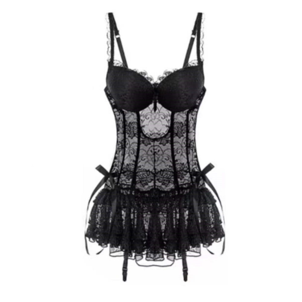 Boning Corset One Piece Corset Sexy Little Fresh Sexy One Piece Corset