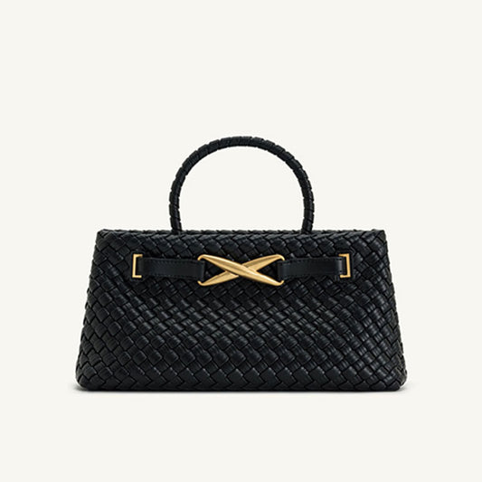 Woven Bag High Grade Handmade Women Woven Bag Casual Large Capacity Bag High Quality Handbag