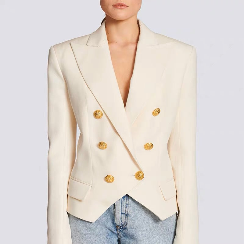 Women Spring Autumn Waist Slimming Women Blazer Jackets Popular Classic Small Blazer