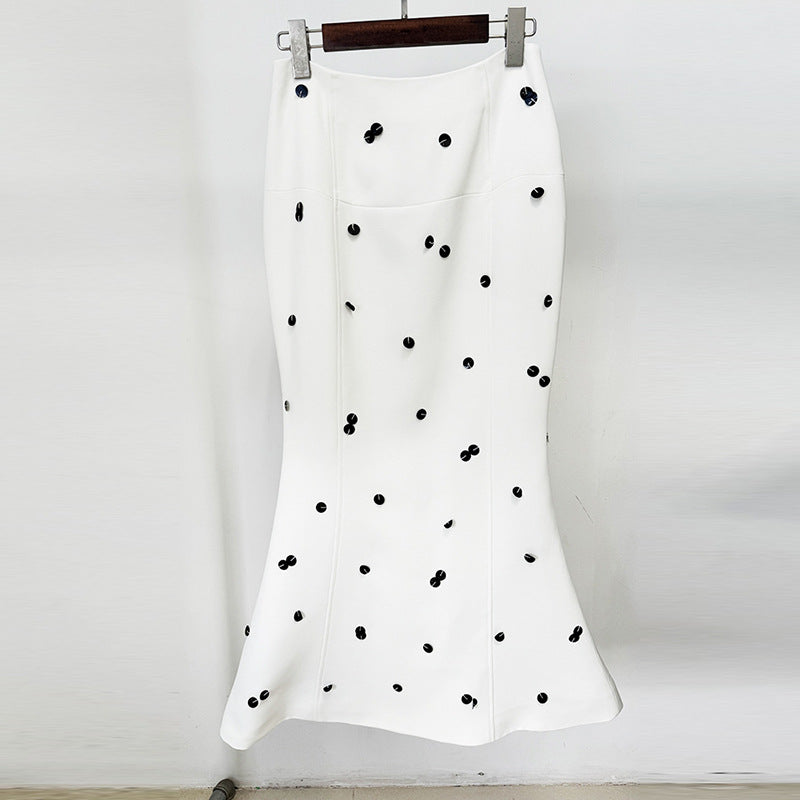 White skirt