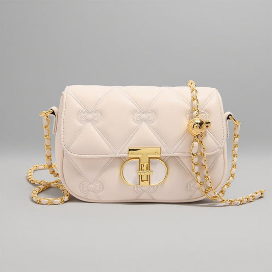 Messenger Bag Bags Women Urban Office Chain Small Square Bag Classic Rhombus Embroidered Line Shoulder Bag