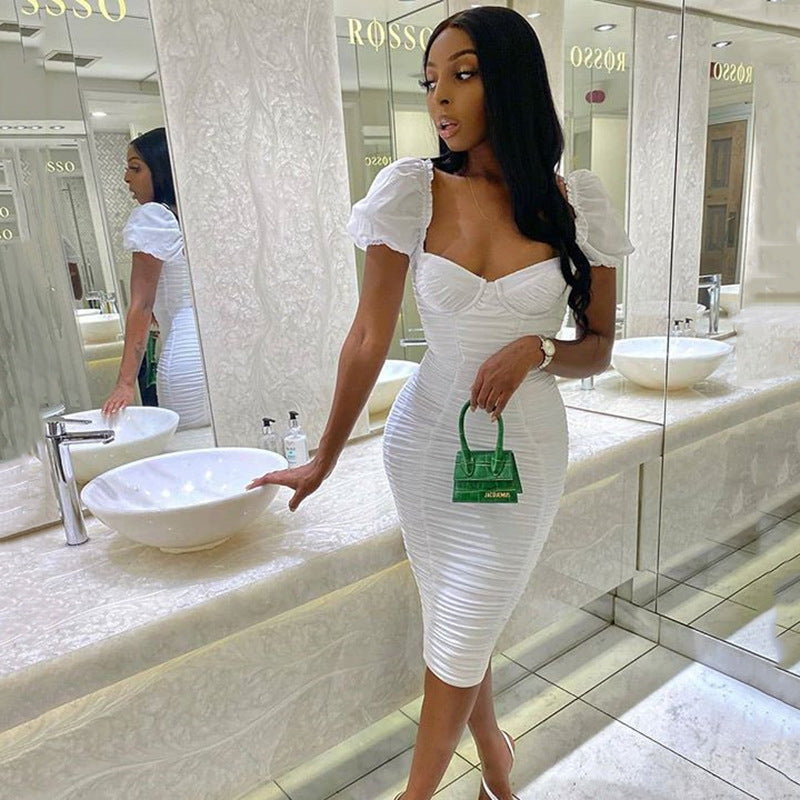 Women Clothes Sexy Queen Temptation Folds Tight