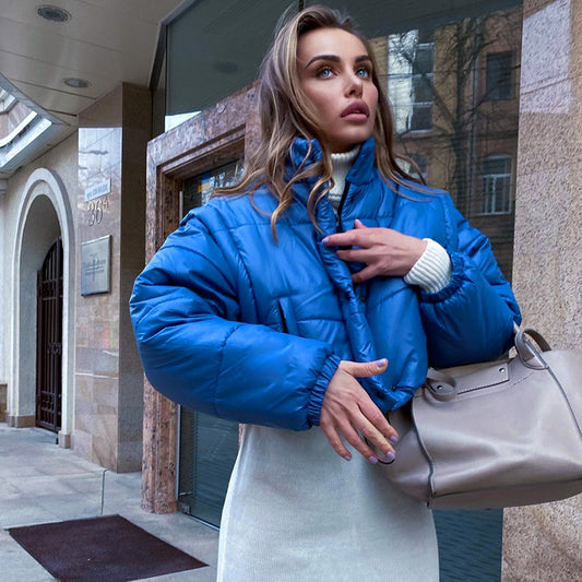 Casual Long Sleeved Vest Coat Cotton Women Clothing Summer Cotton Padded Coat Women